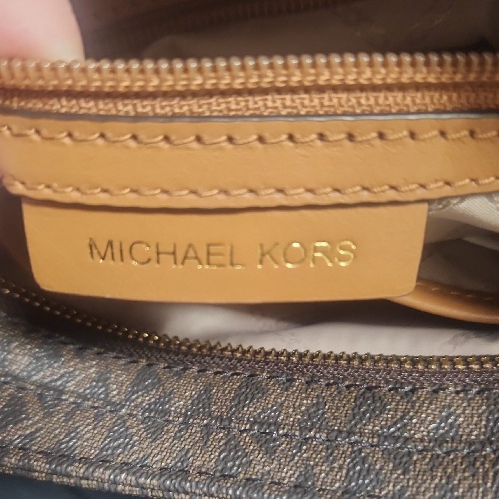 Michael Kors Dark Brown Crossbody Bag - Picture 12 of 15